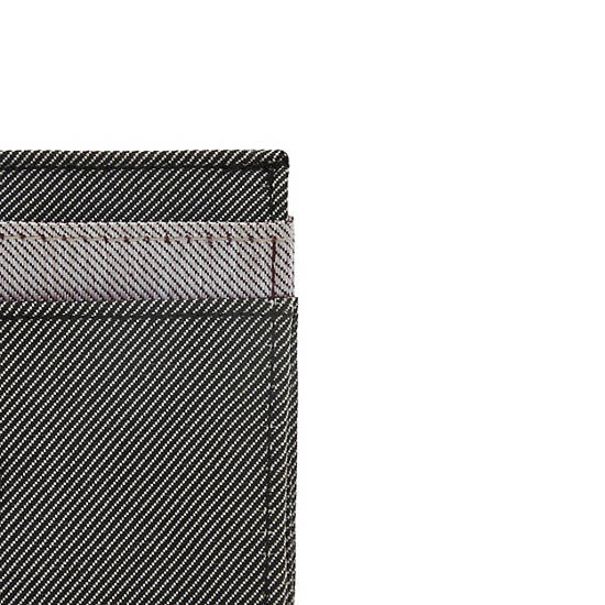 Sacs Kipling Jonas Card Case Grise Noir | FR 1072KO